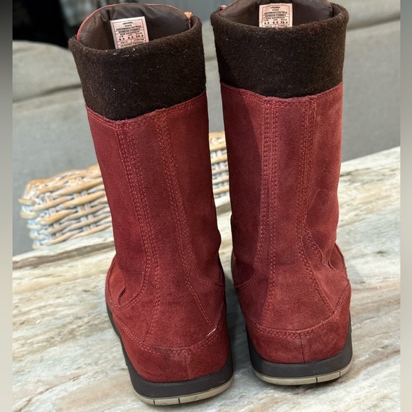 Women’s CHACO Uma Incense red suede lace up boots- Size 8.5. - Picture 5 of 10